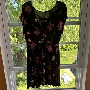 Black Floral Dress